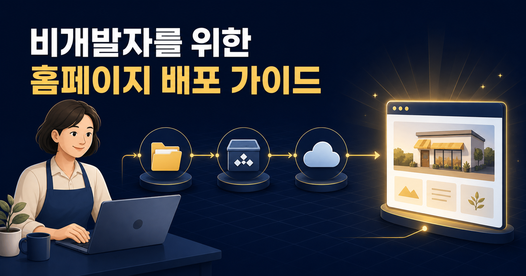 비개발자를 위한 홈페이지 배포 가이드